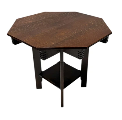 Arts & Crafts Art Nouveau Coffee Table, 1900s